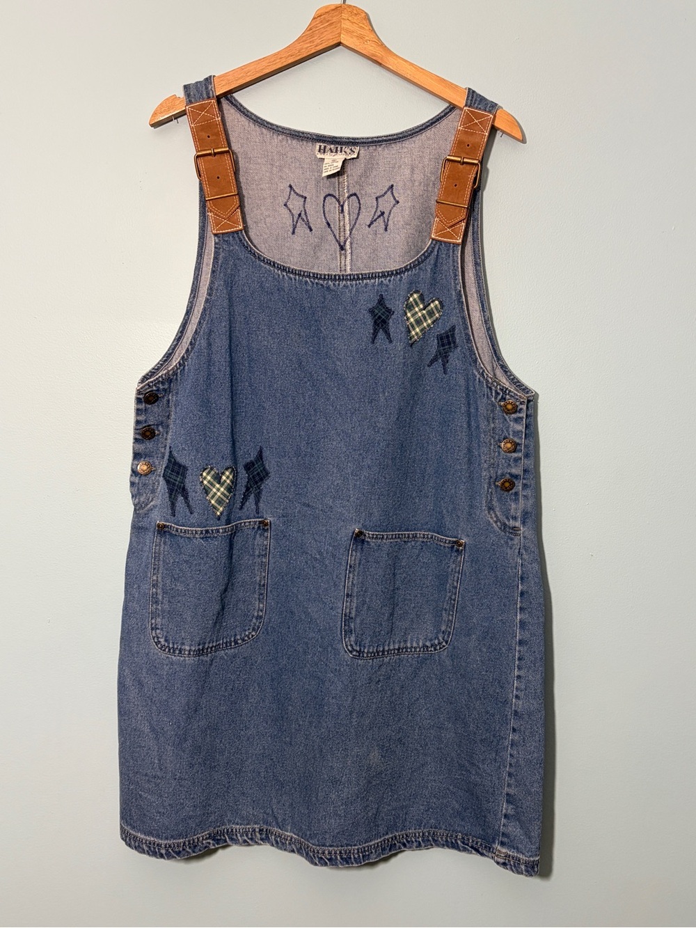 Denim Overall Dress